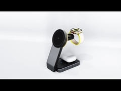 白黒1つの速い充満15Wに付き3つを満たす折りたたみ無線電信