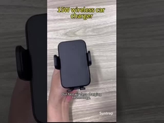 磁気吸着式急速充電器付きワイヤレス急速充電カーマウント